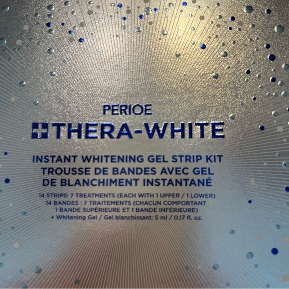 Avon PERIOE THERA-WHITE Instant Whitening Gel Strip Kit - 14 Strips 7 Treatments - Picture 5 of 12